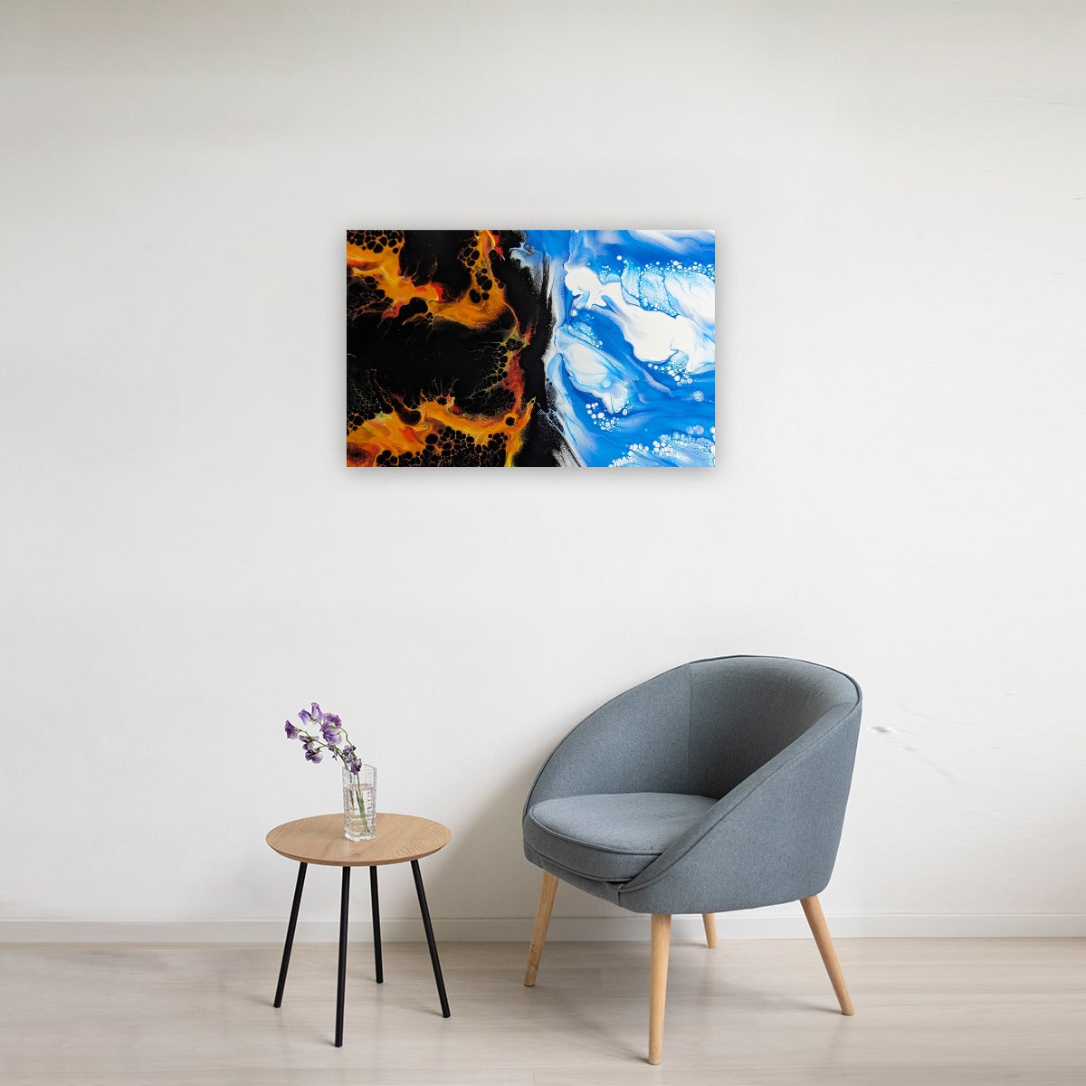 Print - Fire and Ice