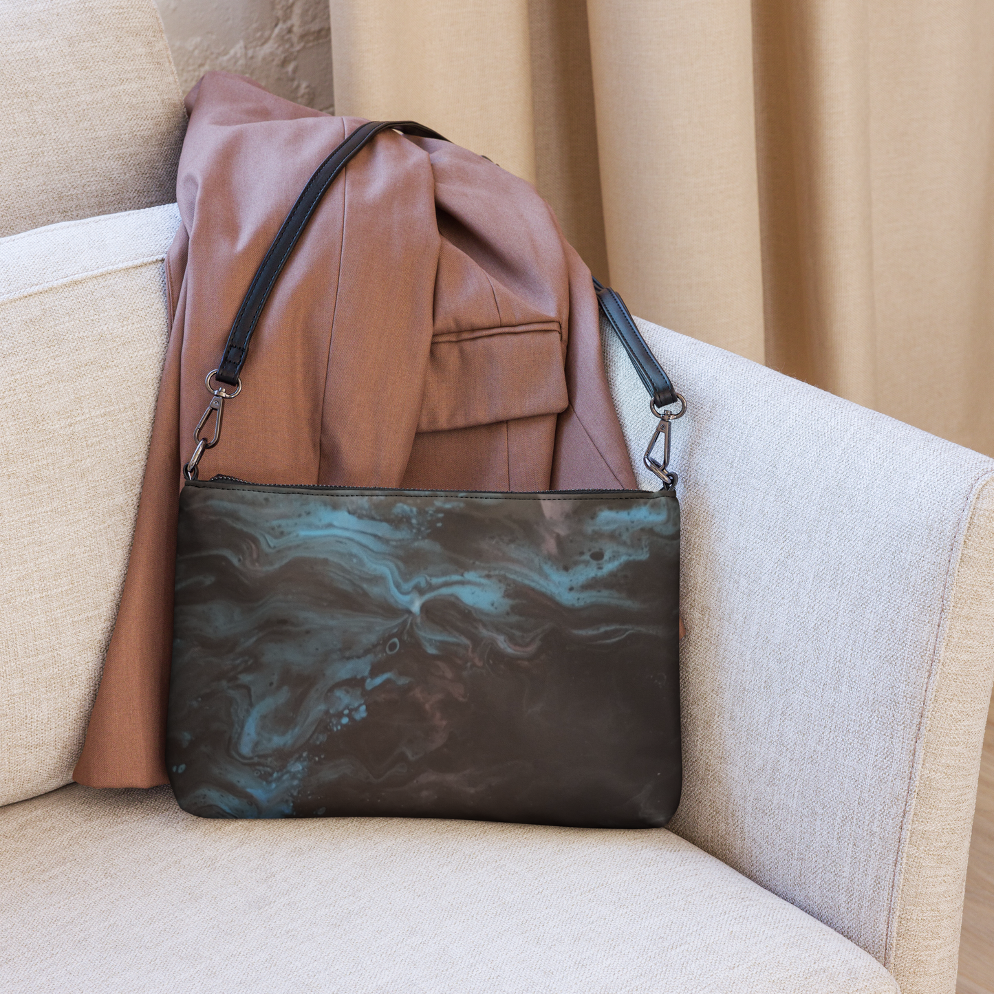 Crossbody bag - Black/Blue