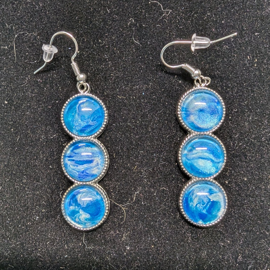 Earrings - Blue