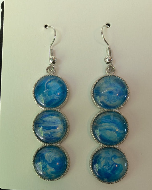 Earrings - Blue